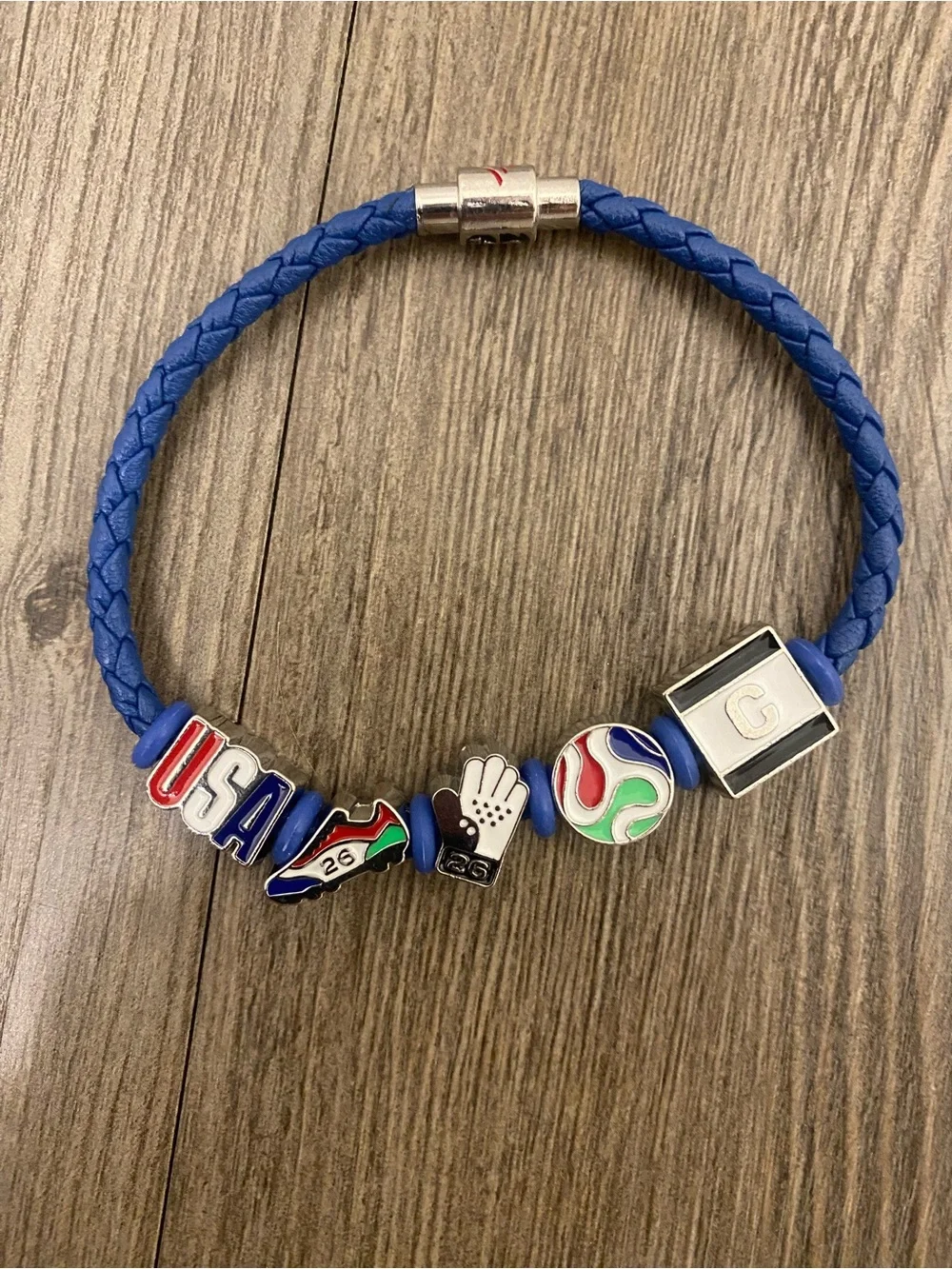 2026 FIFA World Cup “USA” Charm Bracelet